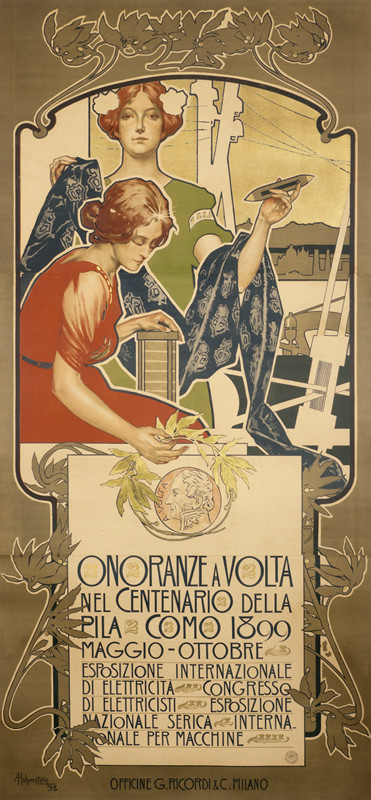 TWO WOMEN W/ ELECTRICAL, battery; GOLD, GREEN, BLUE, RED