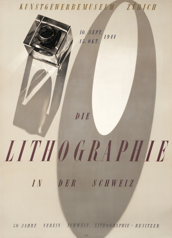 Inkwell with shadows; gray, beige, burgundy